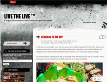 Tablet Screenshot of livethelive.com